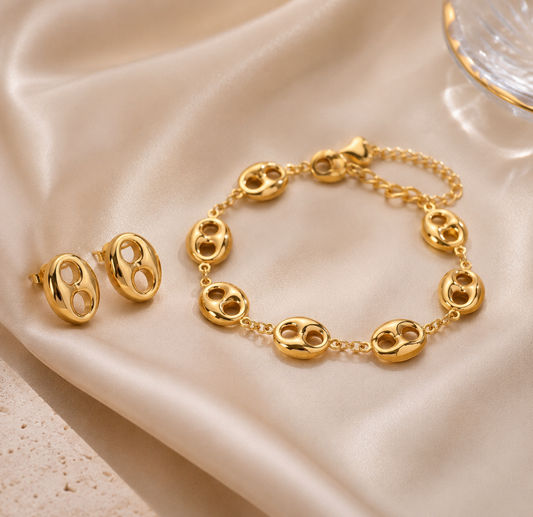 Golden Orbit Earrings