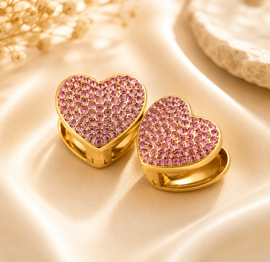 Amore Pink Earrings