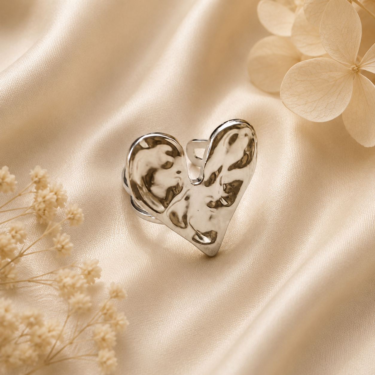 Love Silver Ring