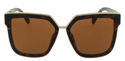 Brown Animal Print Sunglasses
