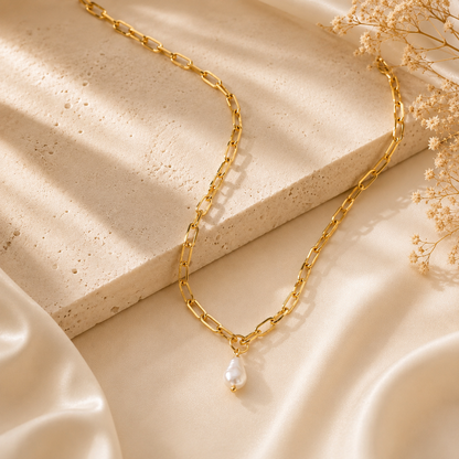 Single Pearl Necklace