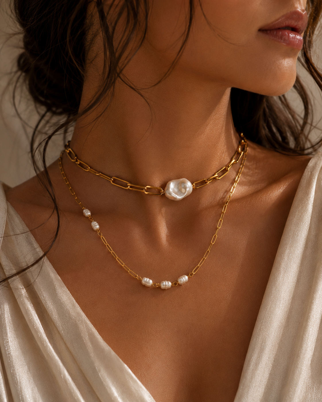Serena Pearl Necklace