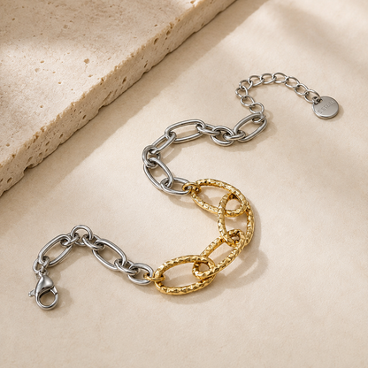 Golden Links Bracelet
