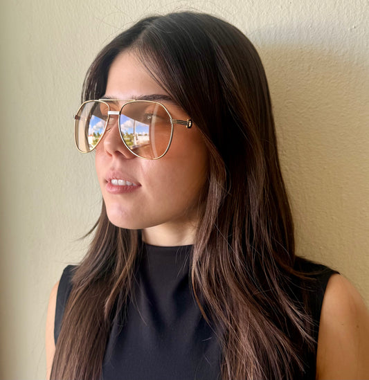 Gold and Silver Sunglasses