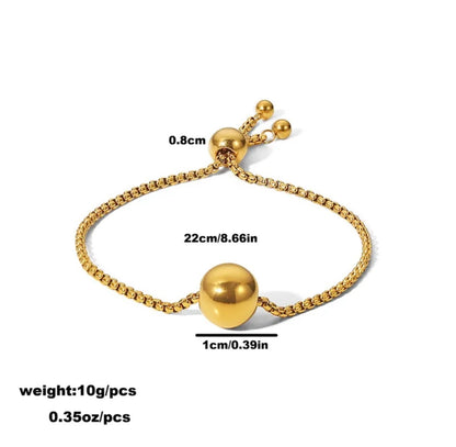 Golden Ball Bracelet