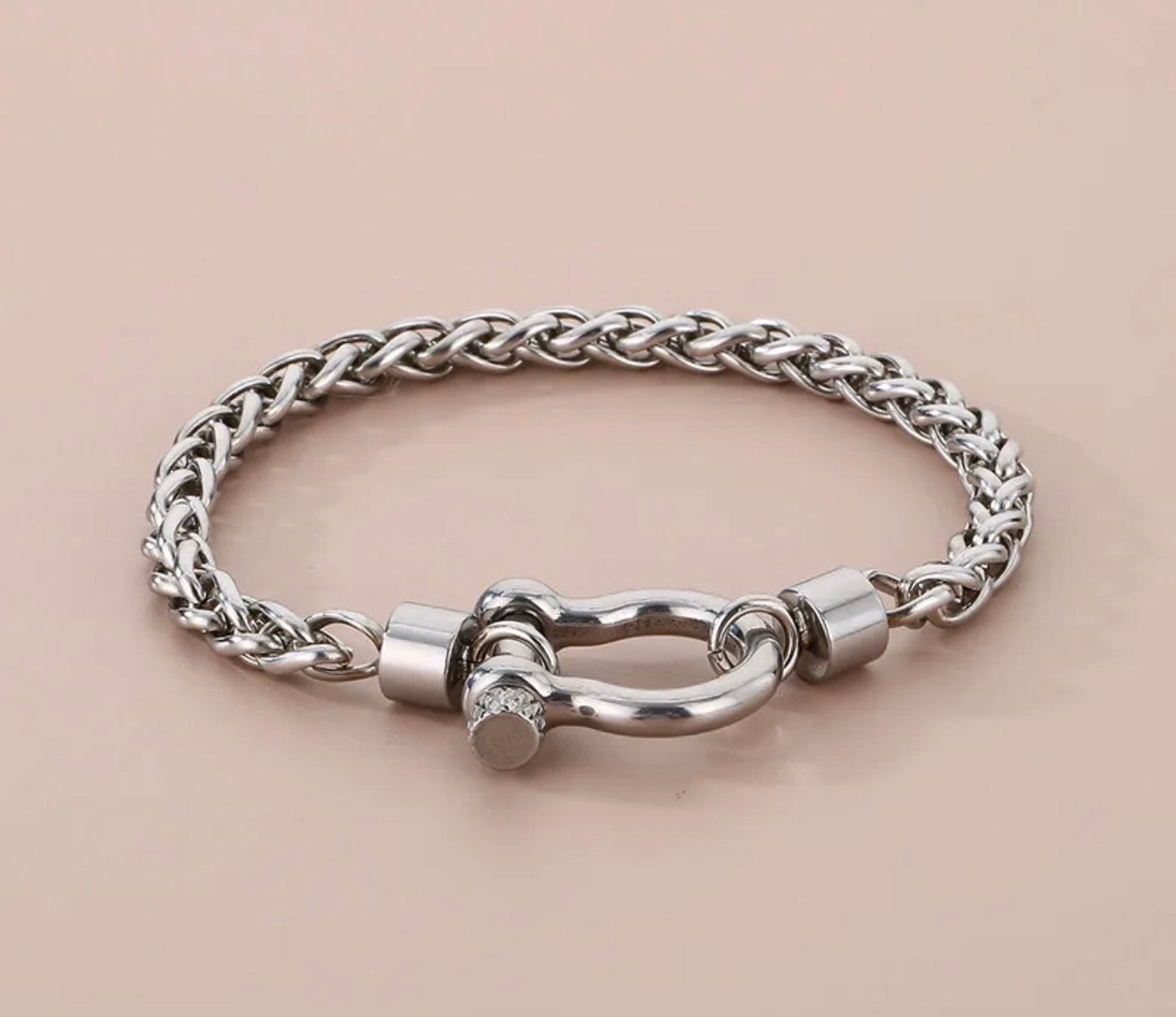 Monarch Rope Silver Bracelet
