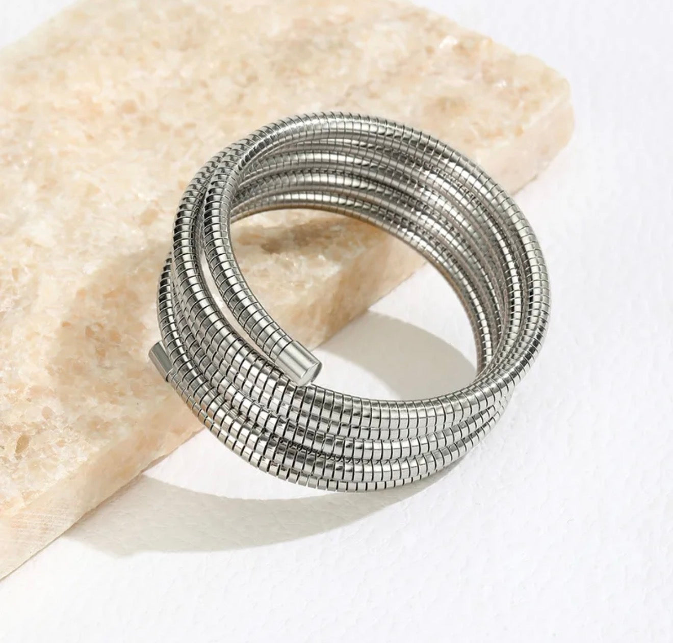 Silver Snake Bracelet