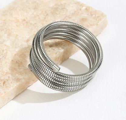Silver Snake Bracelet