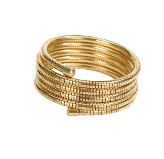 Golden Snake Bracelet