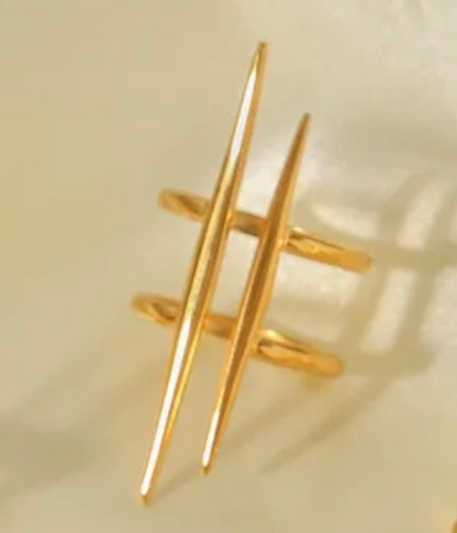 Dual Line Golden Ring