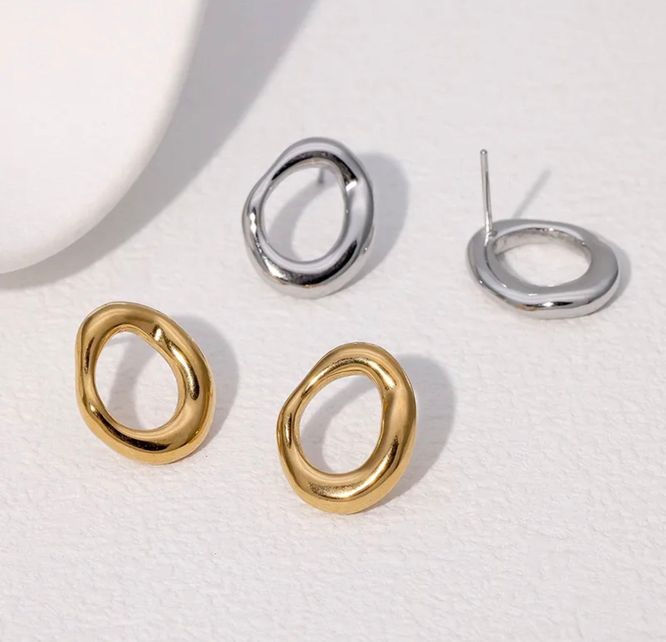 Small Golden Earrings