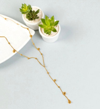 Golden Drops Necklace