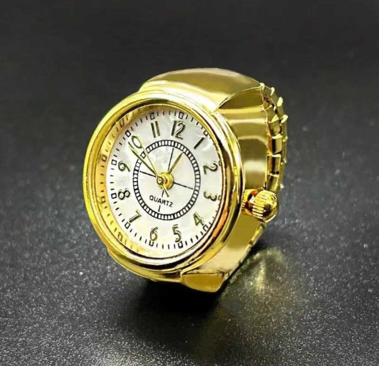 Golden Finger Watch
