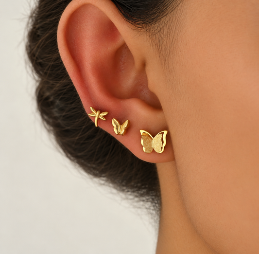 Butterfly’s Earrings Set