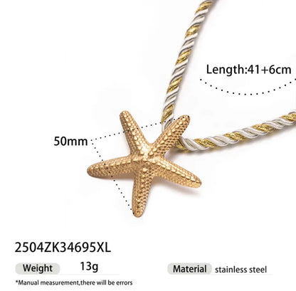Ocean Luxe Starfish Necklace
