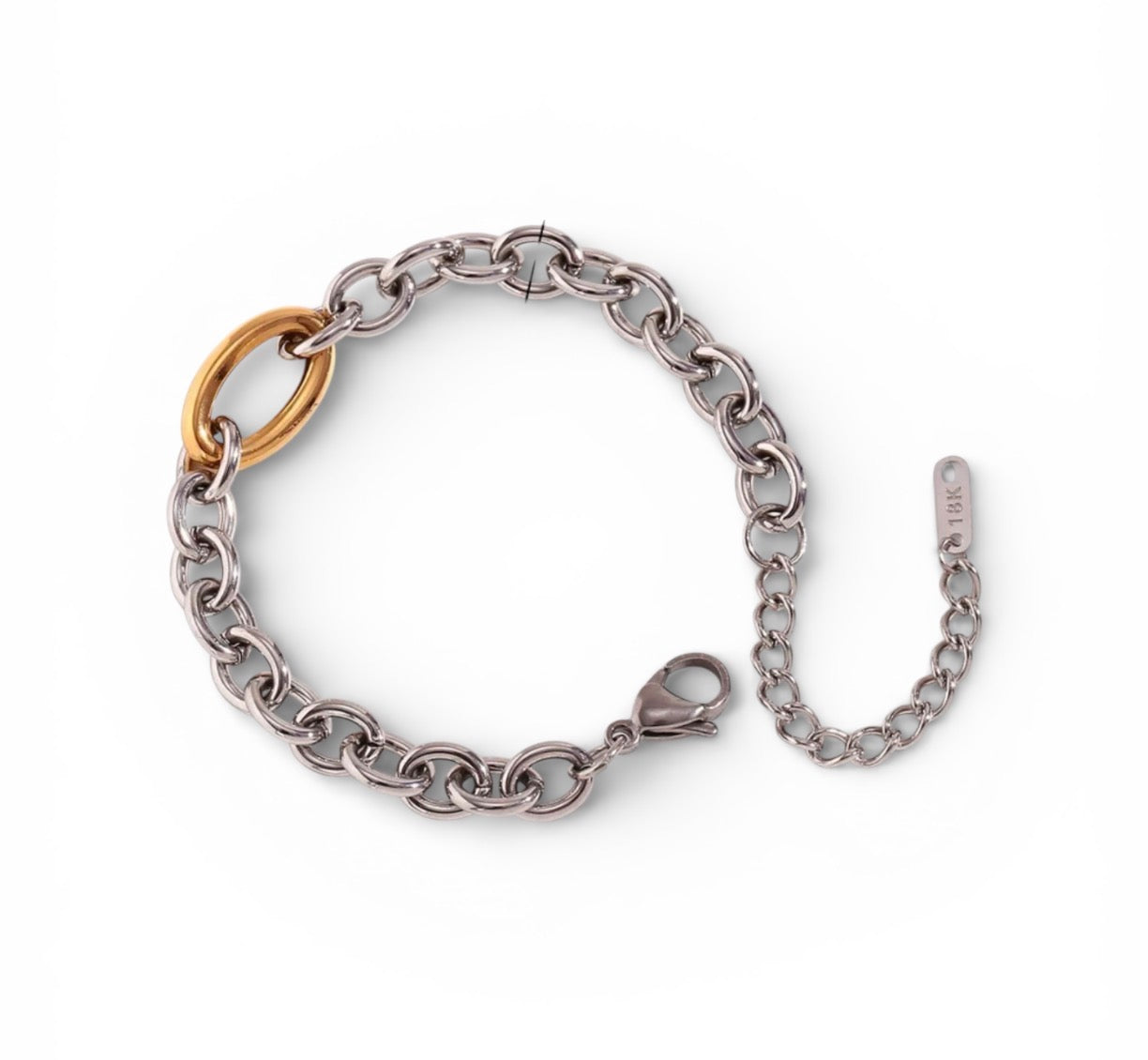Ovalop Two Tones Bracelet