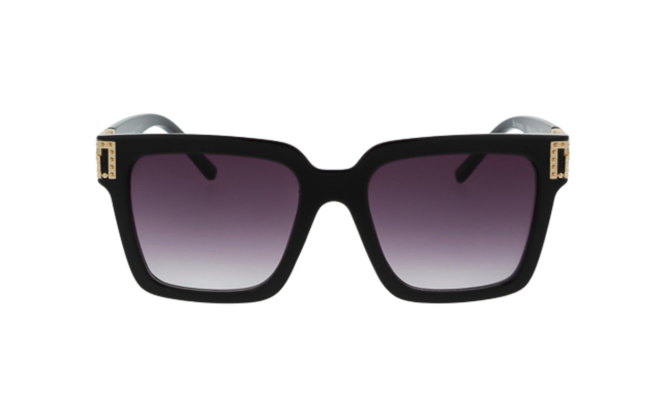 Black and Gold Sunglasses