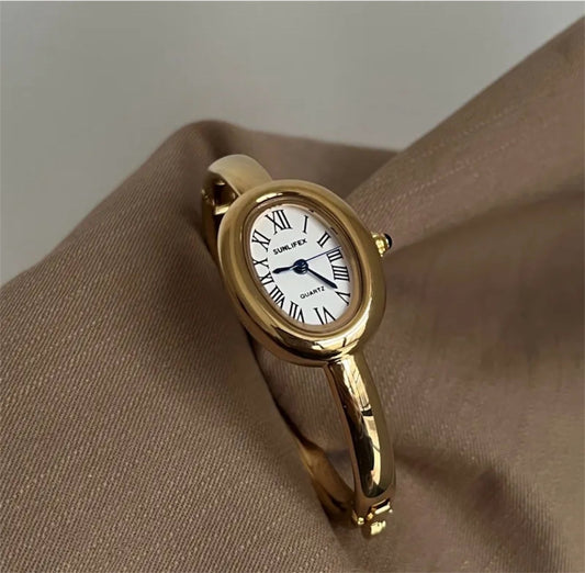 Elegant Golden Watch