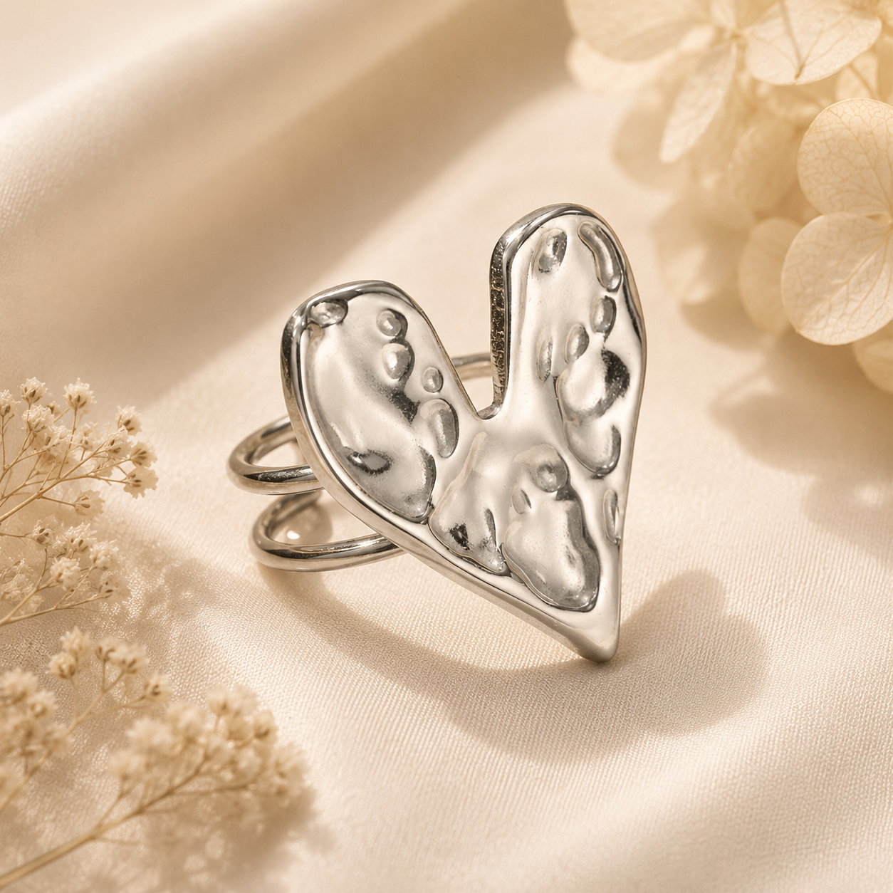 Love Silver Ring