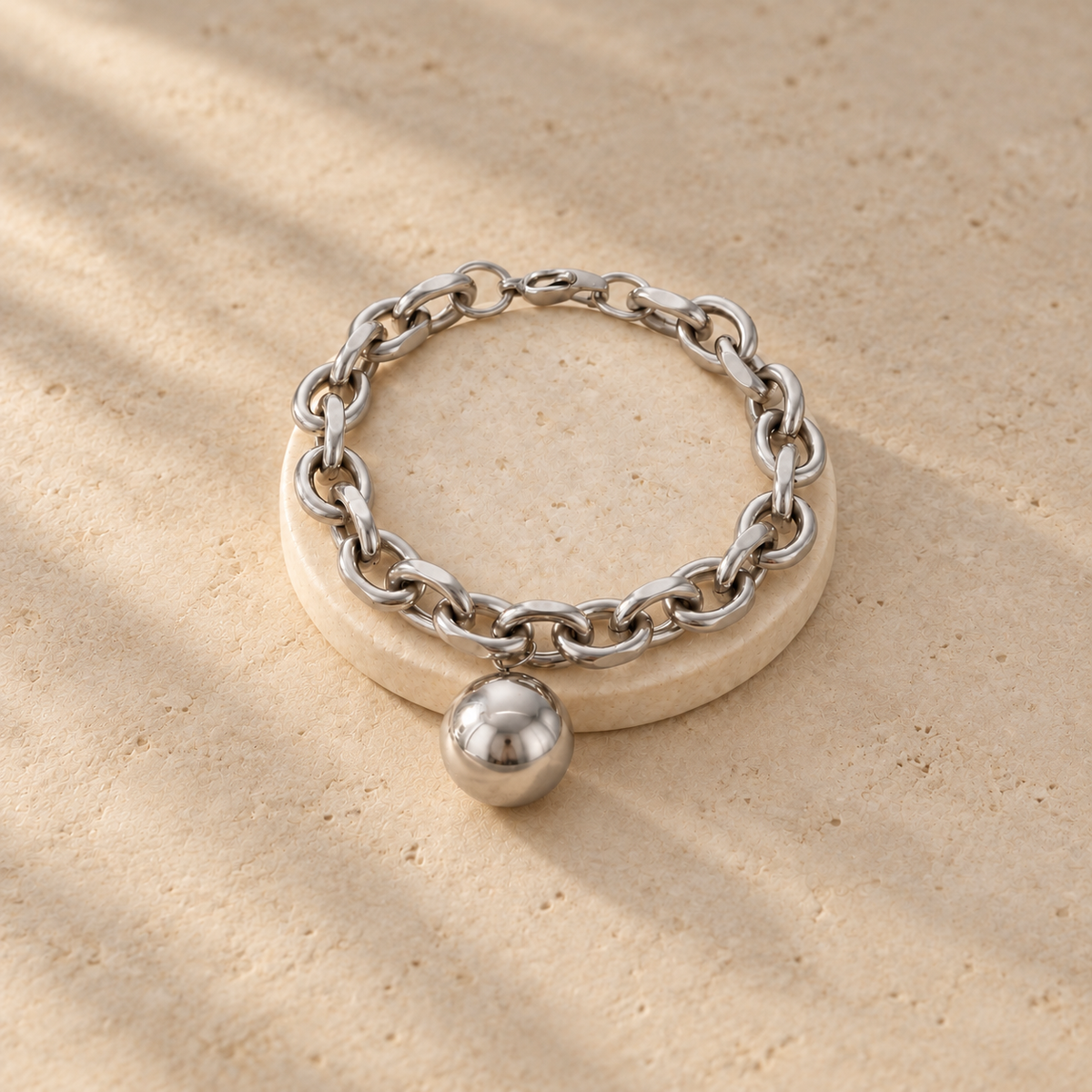 The Ball Silver Bracelet