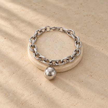 The Ball Silver Bracelet