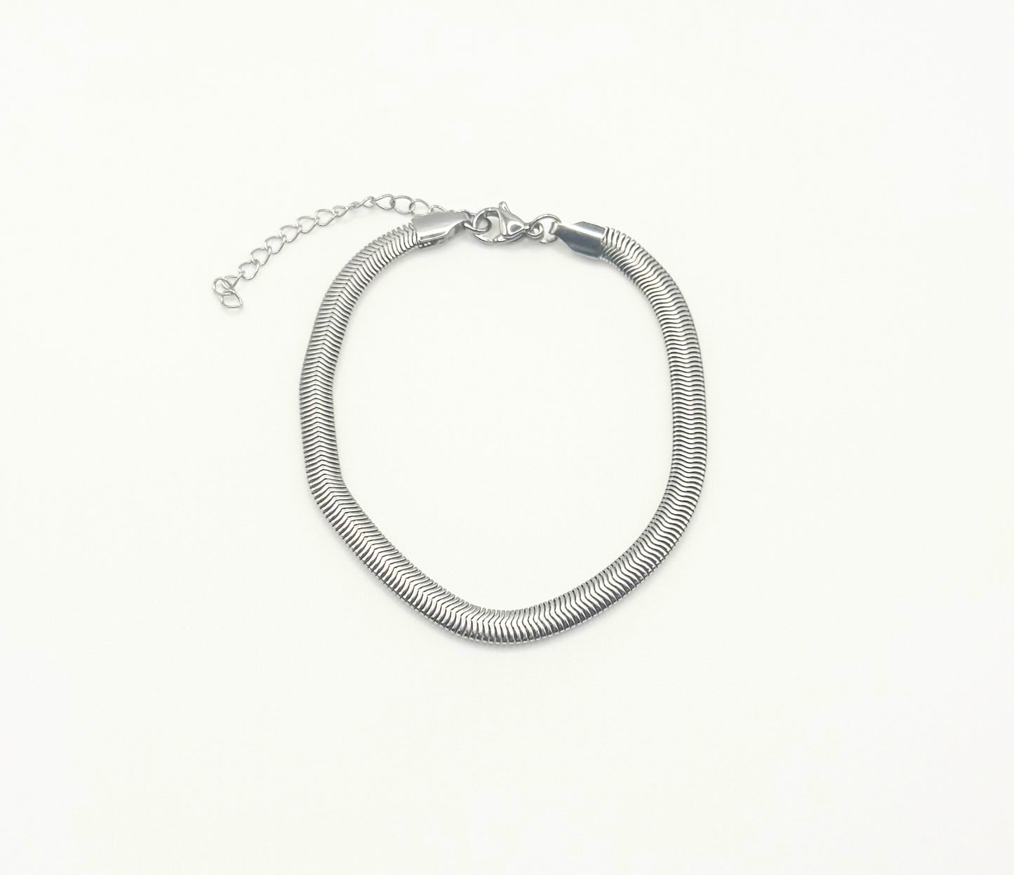 Silver Snake Bracelet