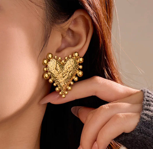 Big Heart ❤️ Earrings