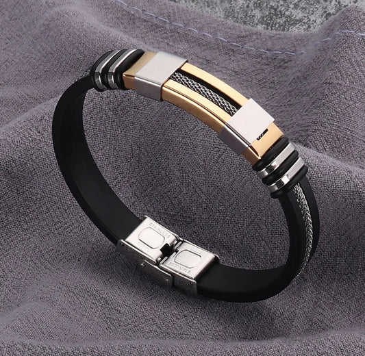 Men Bracelet- Gold