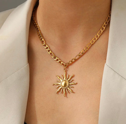 Figaro Sun Golden Necklace