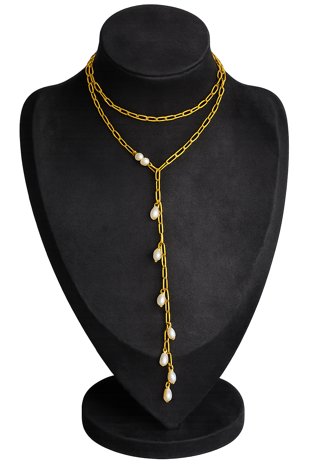 Infinity Pearl Necklace