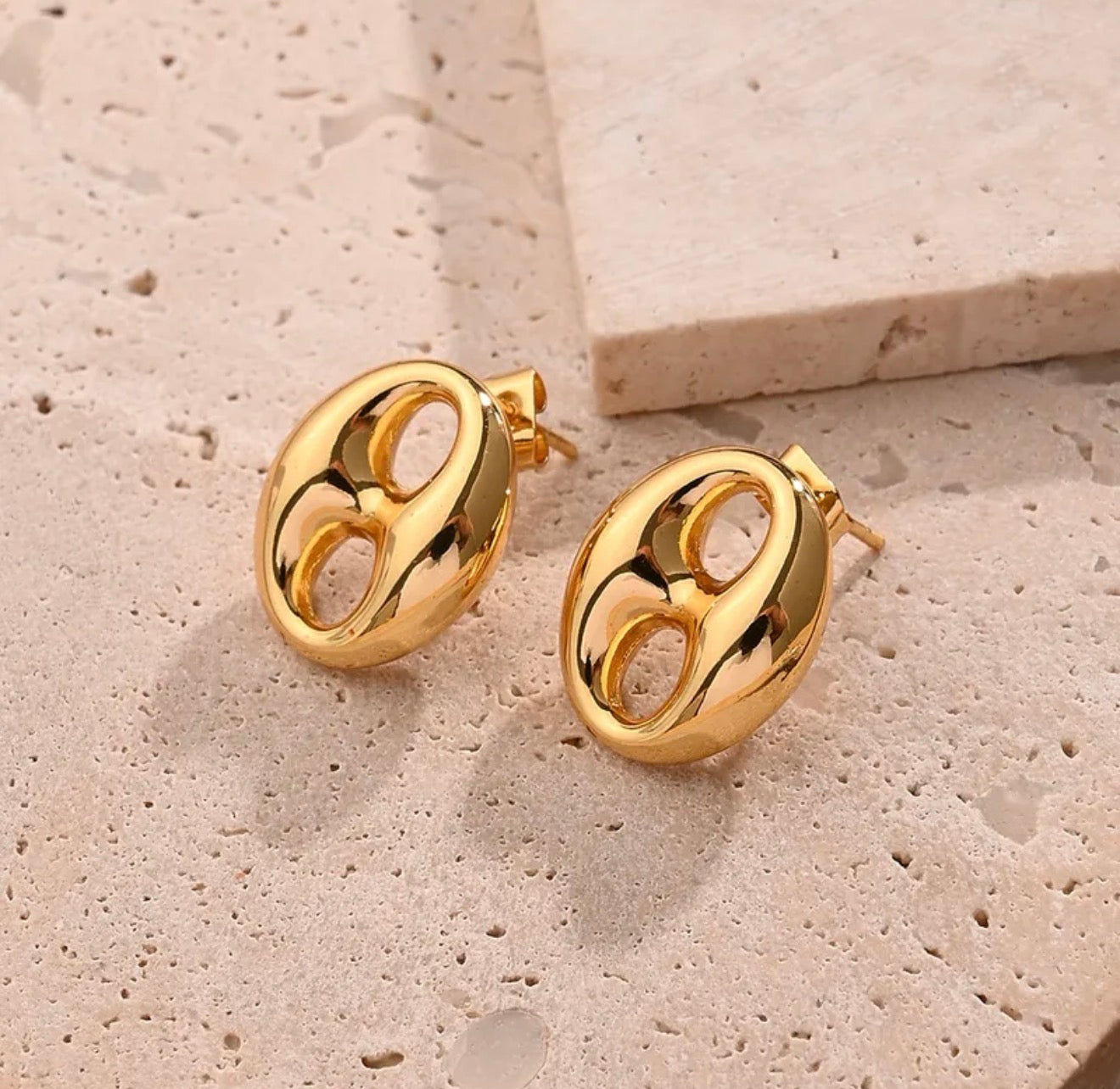 Golden Orbit Earrings