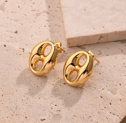 Golden Orbit Earrings