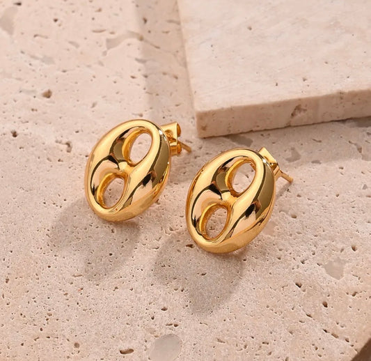 Golden Orbit Earrings