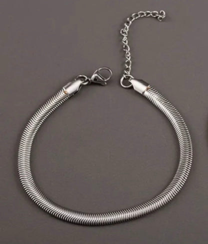 Silver Snake Bracelet