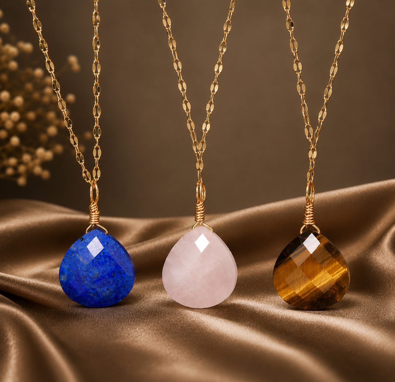 Natural Stone Necklaces