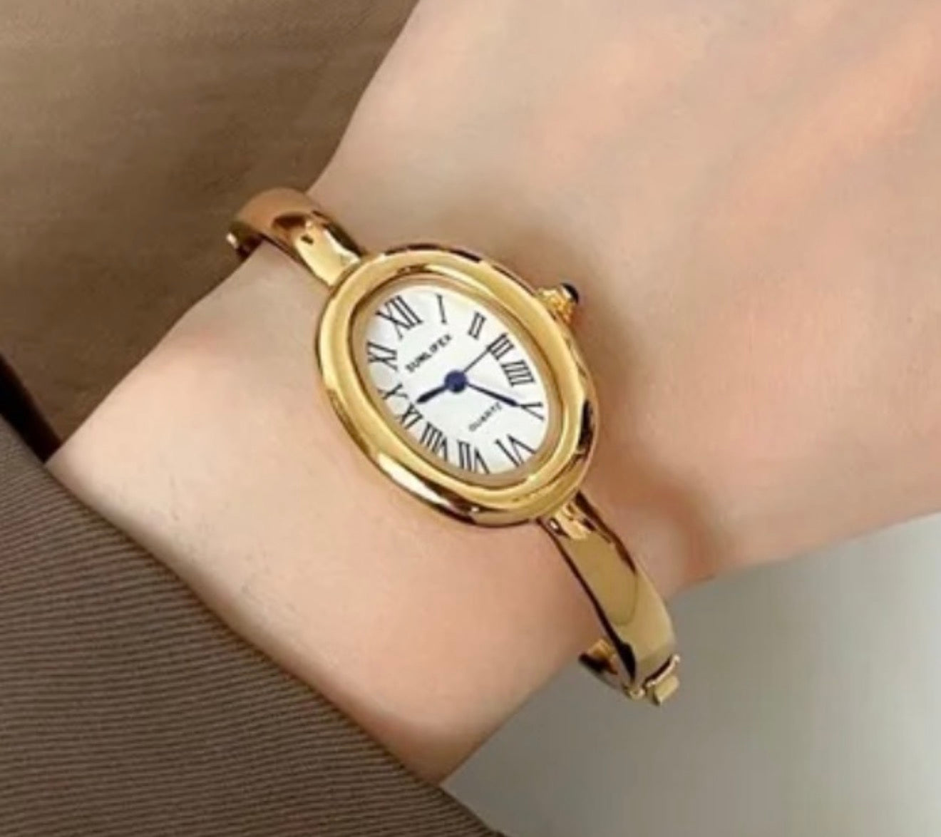 Elegant Golden Watch