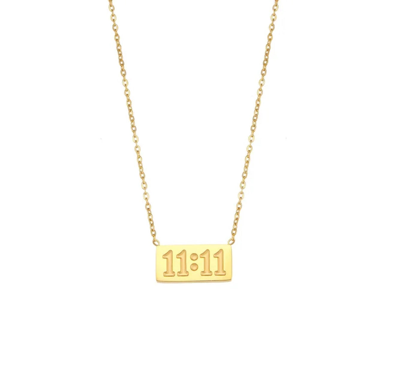 11:11 Golden Necklace