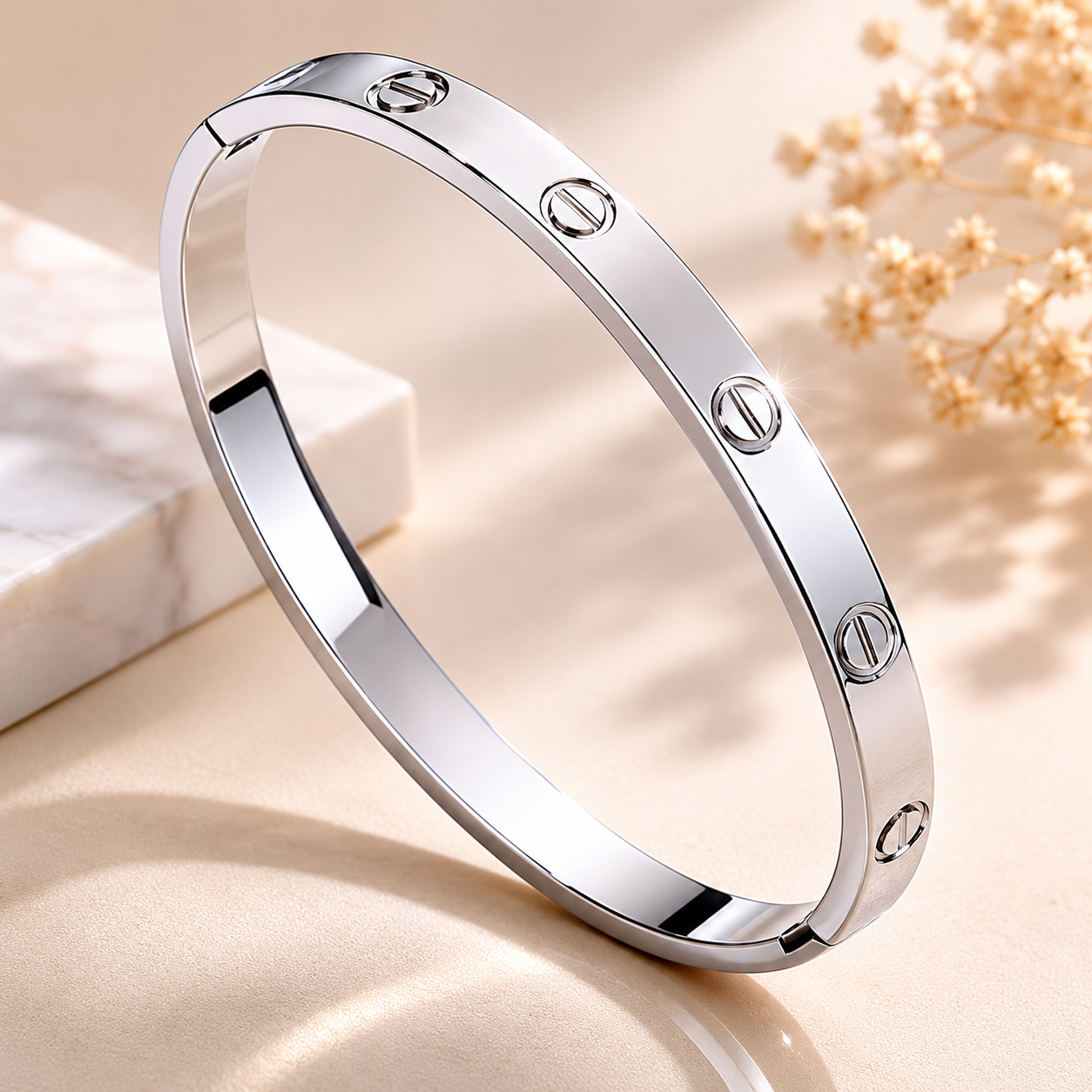 Classic Silver Bangle