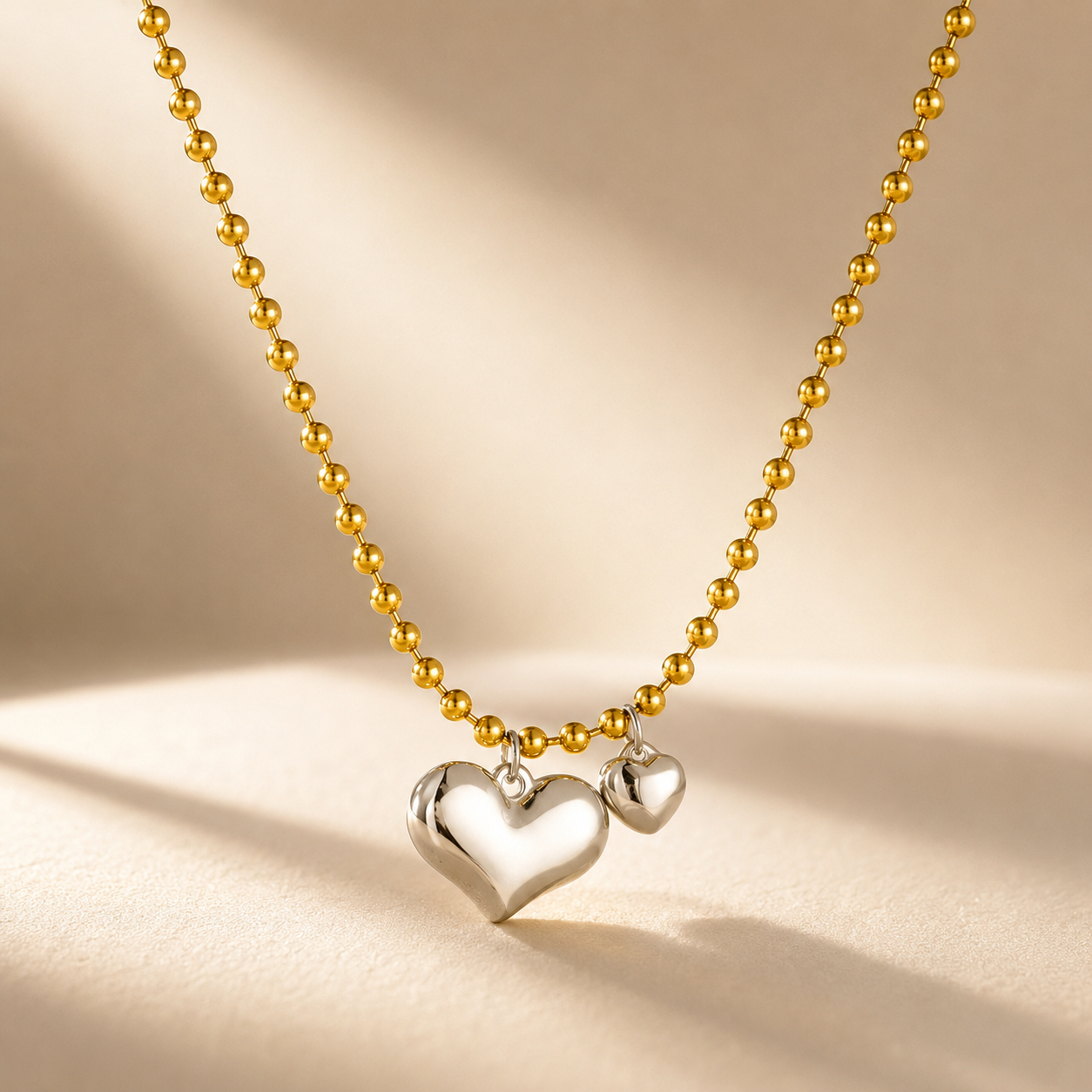 Silver Heart W/ Chain