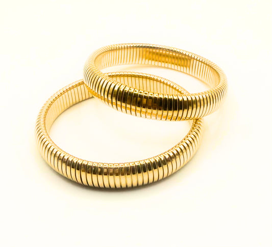 Pulsera clásica dorada 