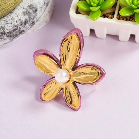 Golden Bloom Ring