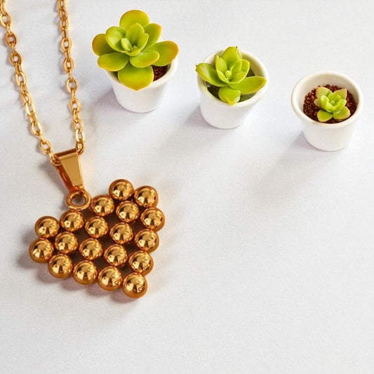 Golden Heart Necklace