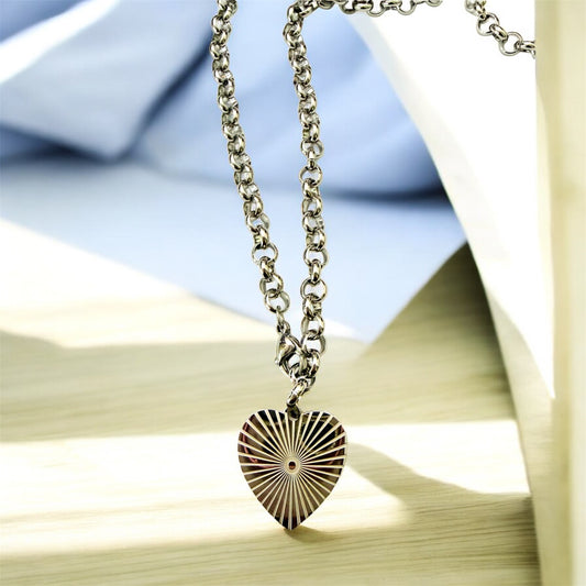 Sagrado Corazón Silver Necklace