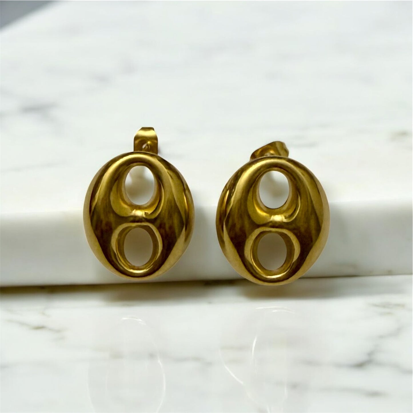 Coffee Bean Earrings