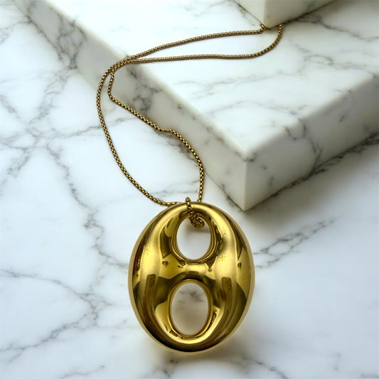 Large Coffee Bean Necklace